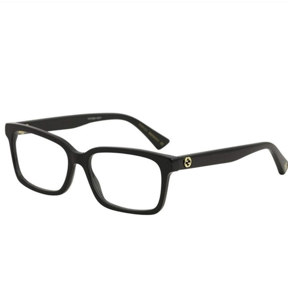 Gucci GG0168O Unisex Rectangular Eyeglasses - Picture 1 of 11